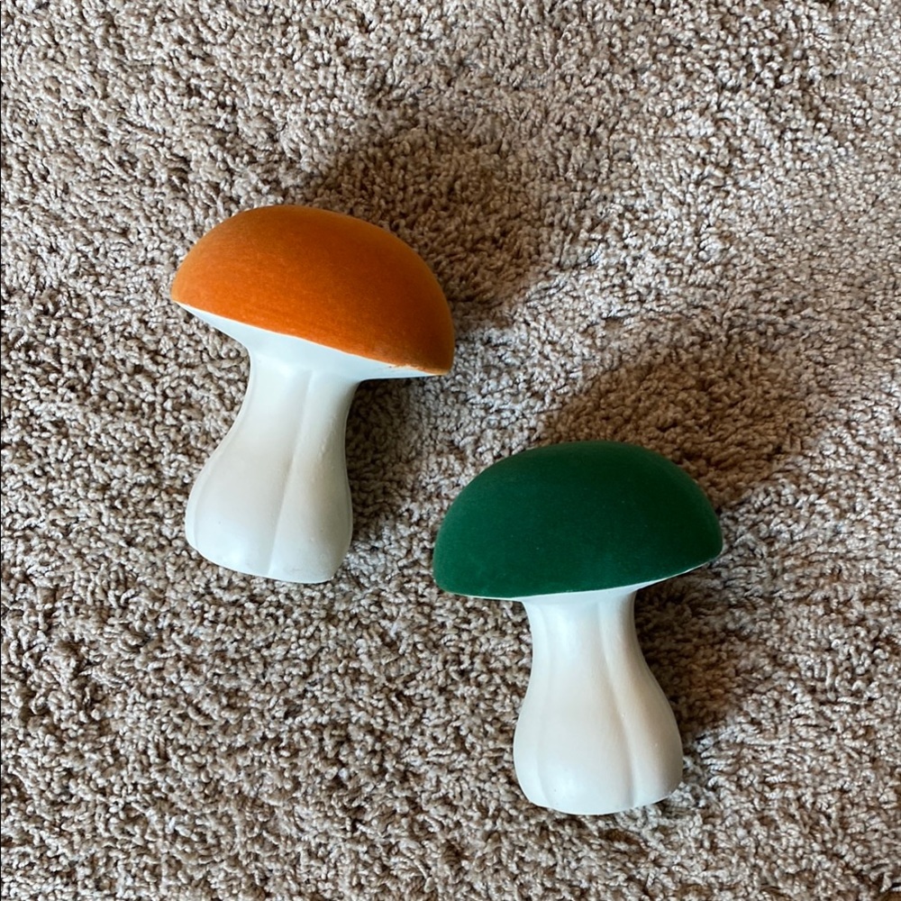 Colorful Mushroom Home Accents